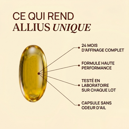 Extrait D'Ail Vieilli - Réduit la Tension Naturellement